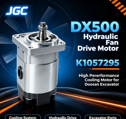 K1057295 DX500 하이드로릭 팬 드라이브 모터, 고성능 발굴기 팬 하이드로릭 모터 두산 발굴기